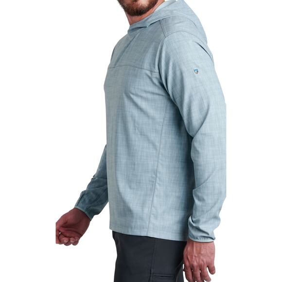 KUHL Persuadr Anorak Hoodie, Aqua Haze, Men's Size Small - Picture 4 of 10